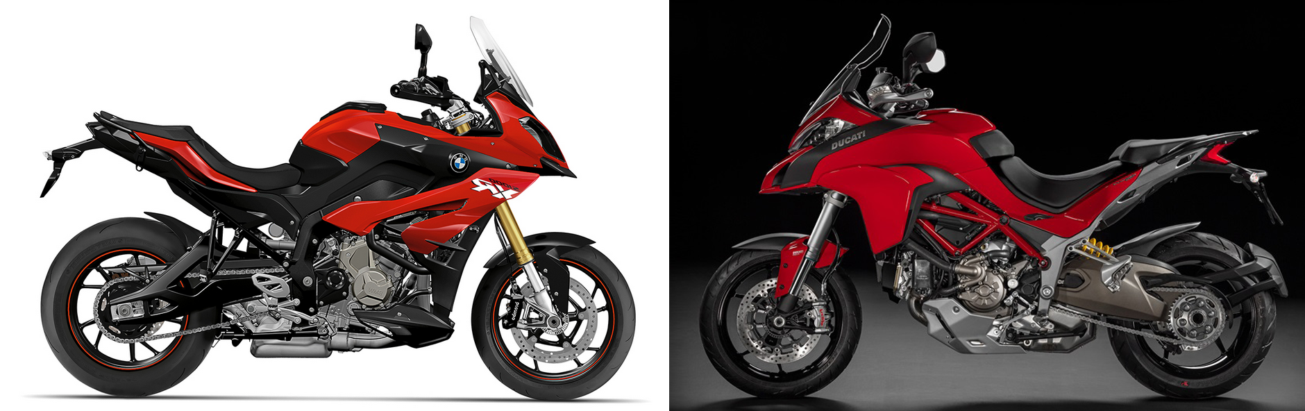 DUCATI Multistrada 1200 vs. BMW S1000XR - MotoArea.de